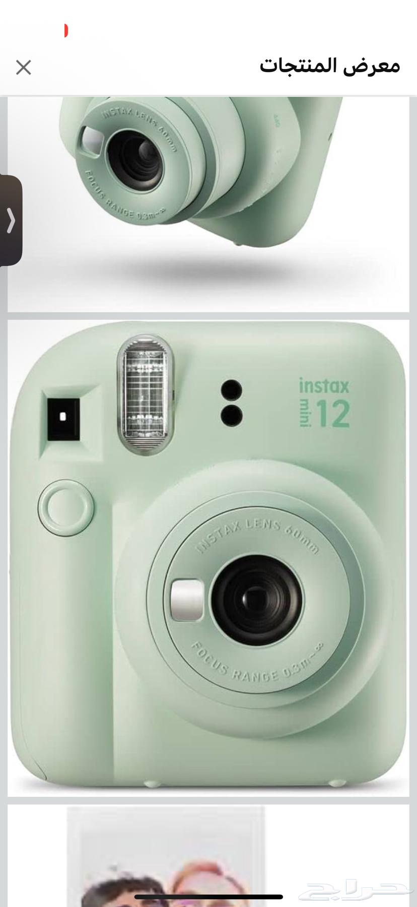 انستاكس كاميرا تصوير فورية ميني 12   تعريض تلقائي مع عدسة64457432737282111