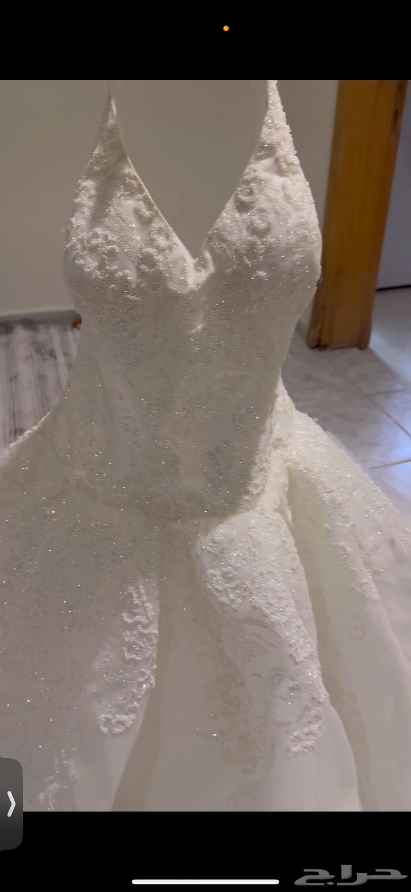 فستان عروس مقاس l إلى xl لبس مره واحد فقط فخم وجميل جدا64460434575106110
