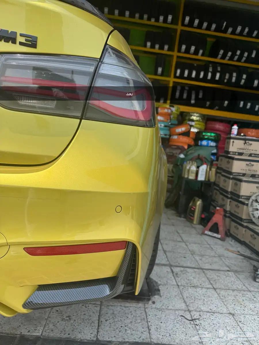 زوائد امامية وخلفية كاربون فايبر 6 قطع BMW M4 M364626914297219114