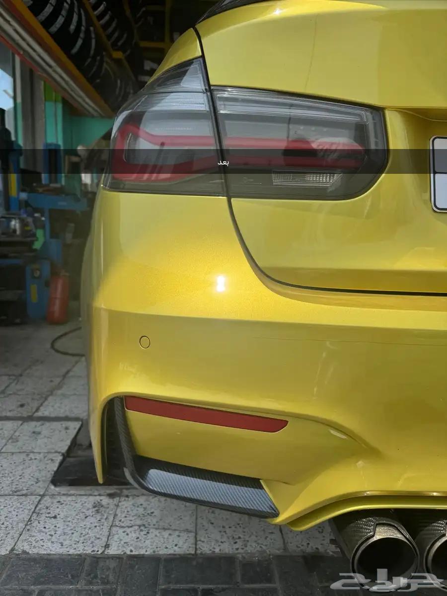 زوائد امامية وخلفية كاربون فايبر 6 قطع BMW M4 M364626914297219113