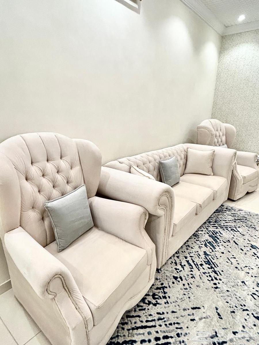 كنب اللون سكري ( 11 شخص) نظيف64460638937219111