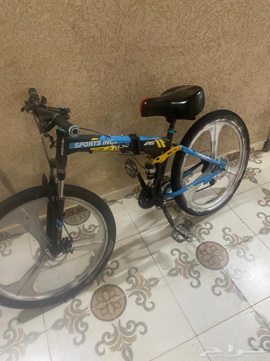 سيكل رياضي مقاس 26 جنوط نجمه القير شغال بس قزازة منكسره64463489902849110