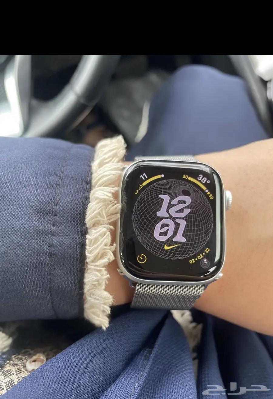 أبل واتش الجيل العاشر 42mm فضي ارخص من سعر السوق64462076893569110