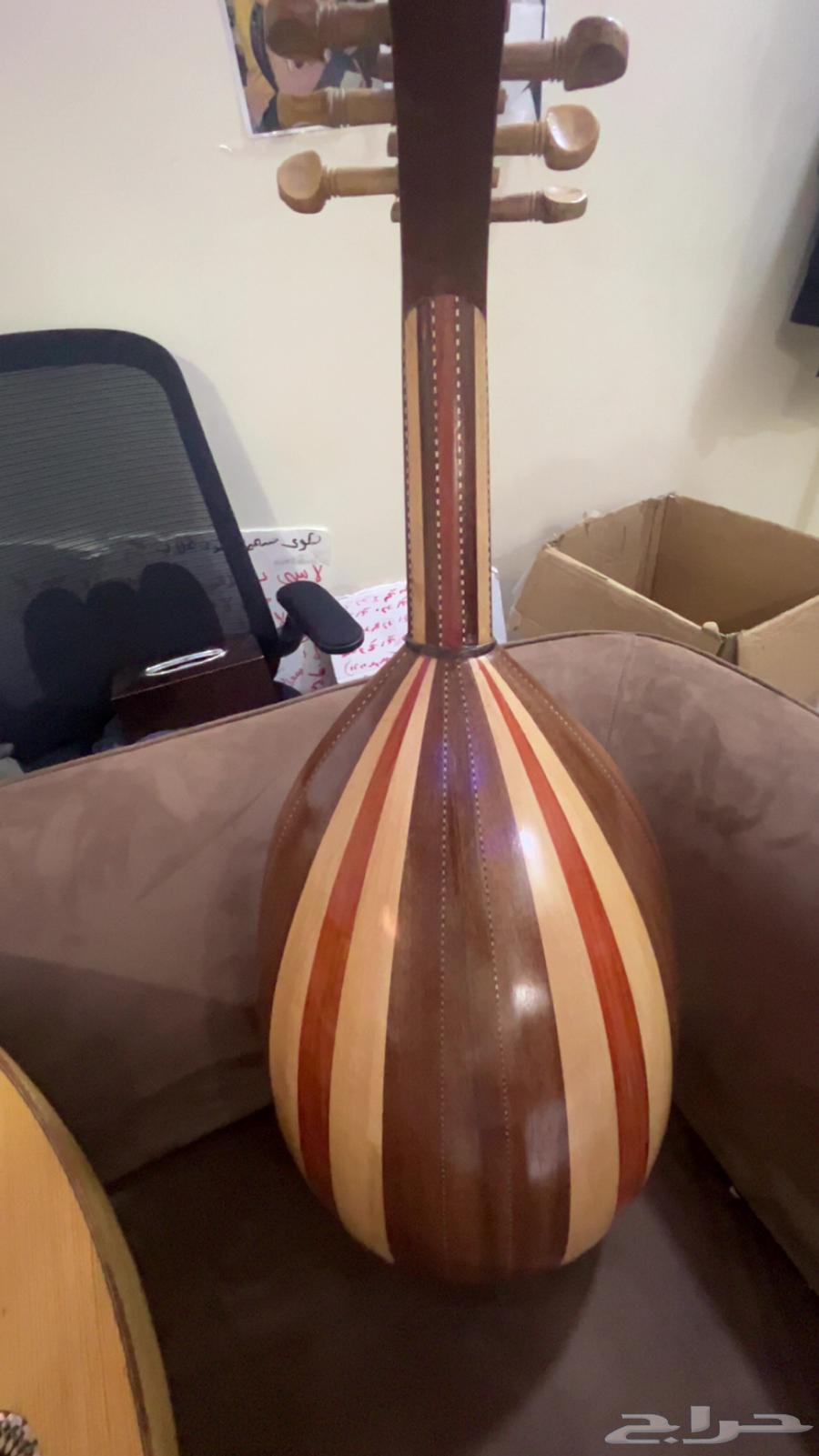 عود موسيقي نص لوكس احترافي ( مبطط ظهر صغير) الخرج64466249488899111