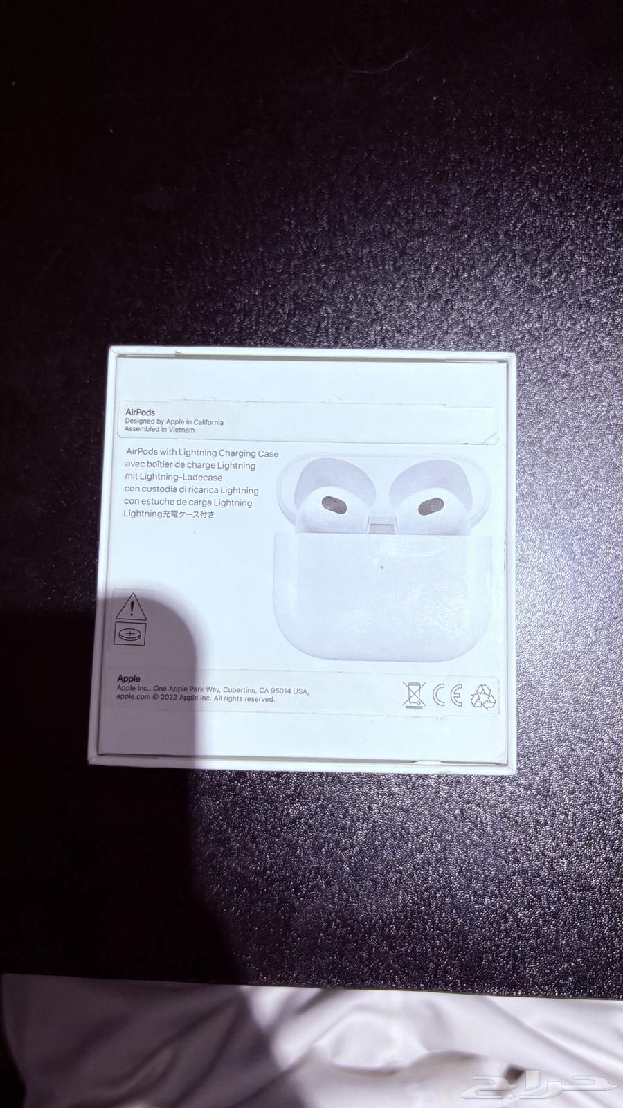 AirPods 3 أصلية ضمان 2025   جدة   450 ريال64466656385795114