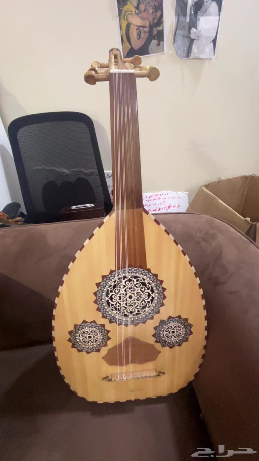 عود موسيقي نص لوكس احترافي ( مبطط ظهر صغير) الخرج64466249488899110