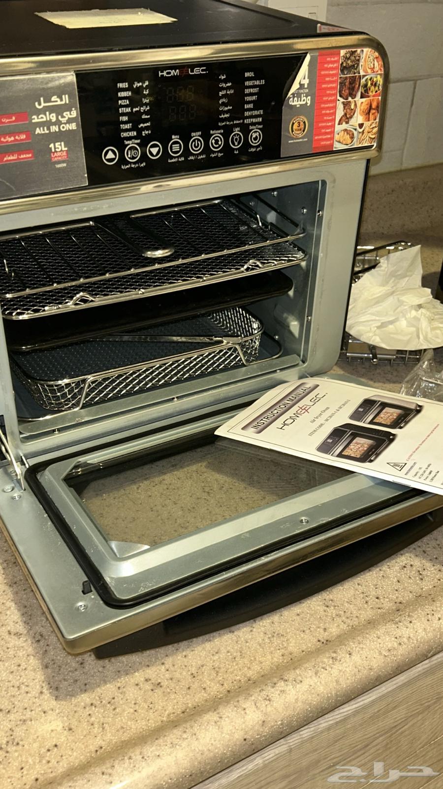 فرن كهربائي وقلاية هوائية64470842119043112