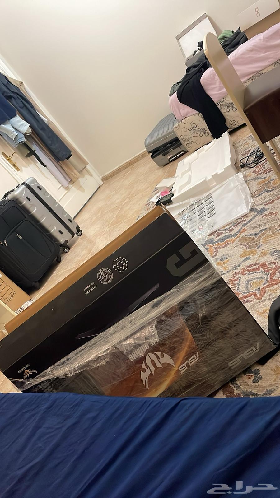 شاشه اسوس تاف asus tuf 27 بوصه قيمينج 180 hz 2k64465114001539111