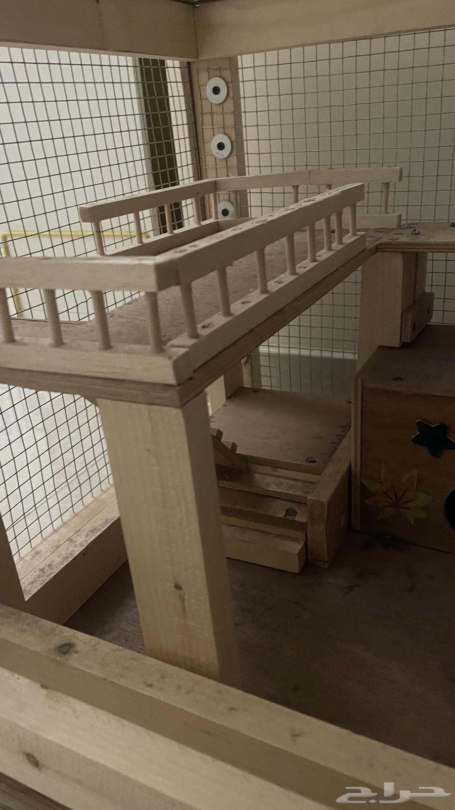 قفص بيت حيوانات اليفه - خشب اصلي شغل يدوي64469921015938111