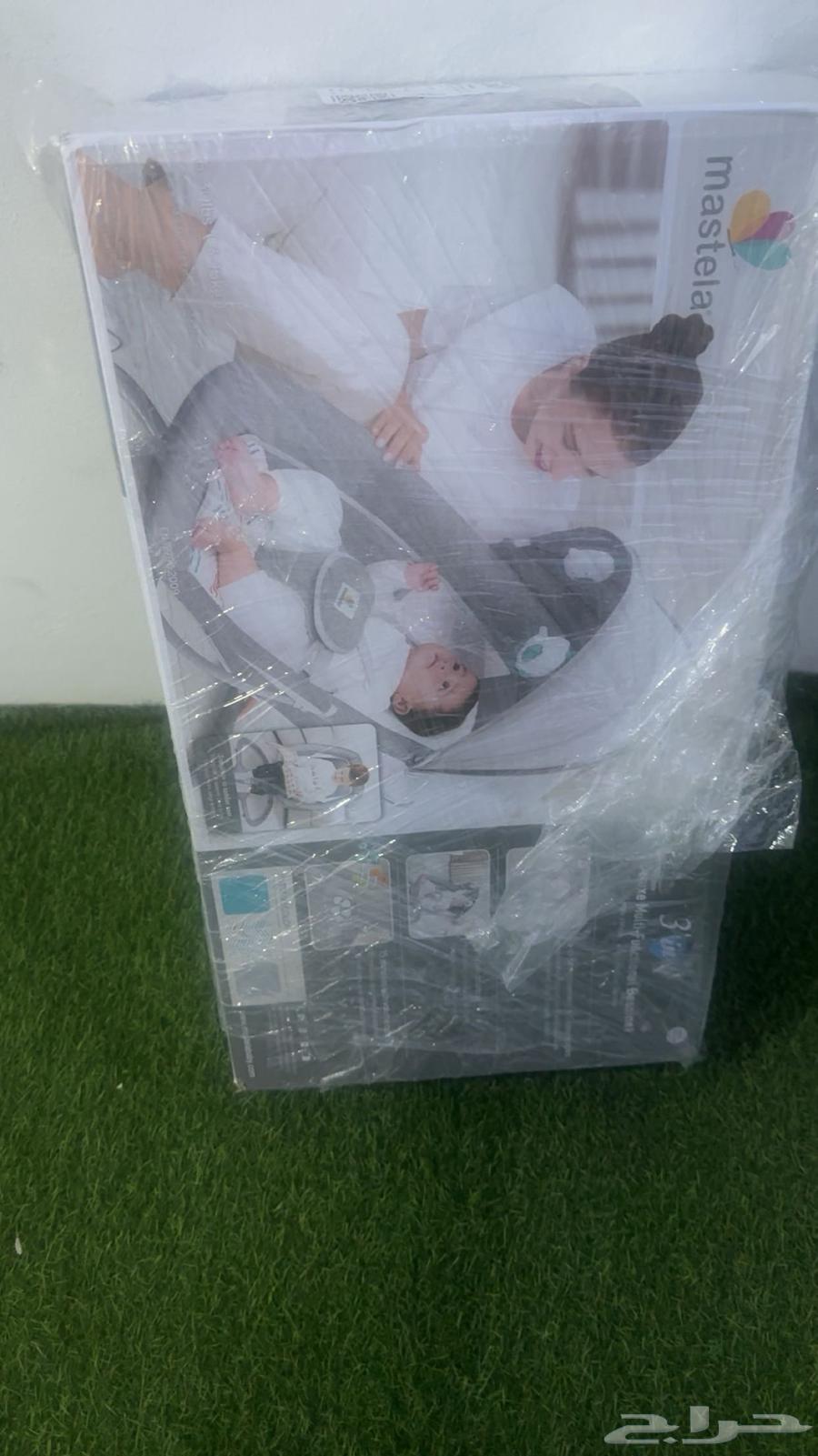 سرير هزاز اطفال مستعمل أسبوع فقط للبيع بسبب السفر64465268665986110