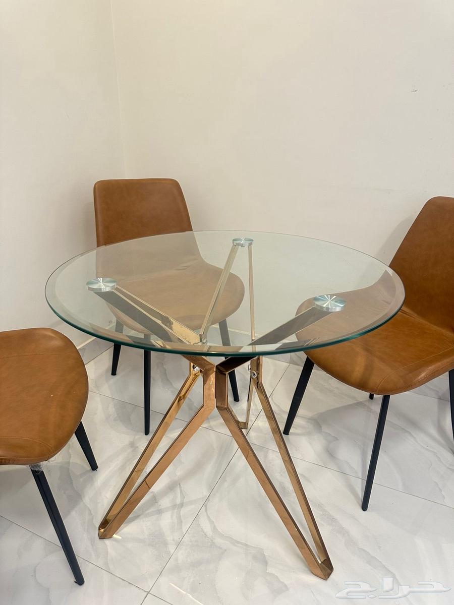 Rose Color Glass Table Set64470883318787110