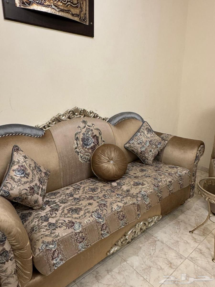 8-piece sofa set with side tables and corner unit, Al Safa neighborhood64471388946947112