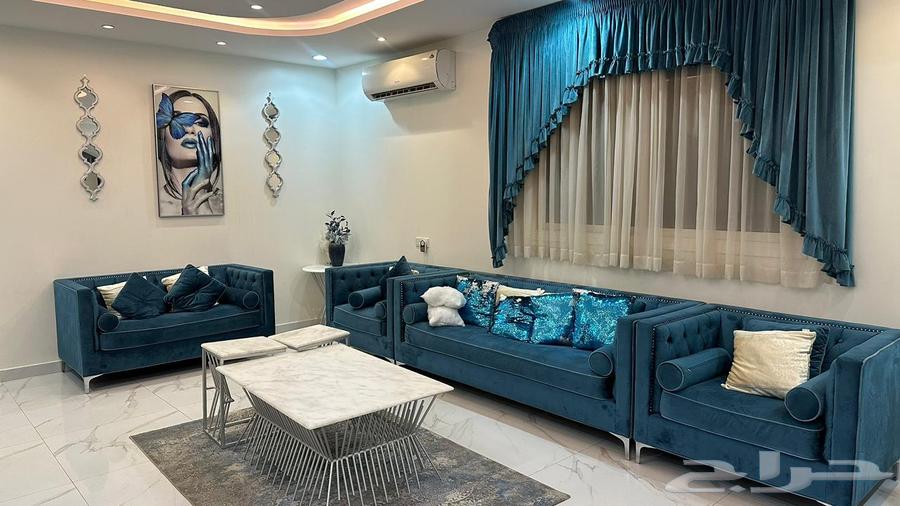 طقم كنب جديد ونظيف64471375751426110