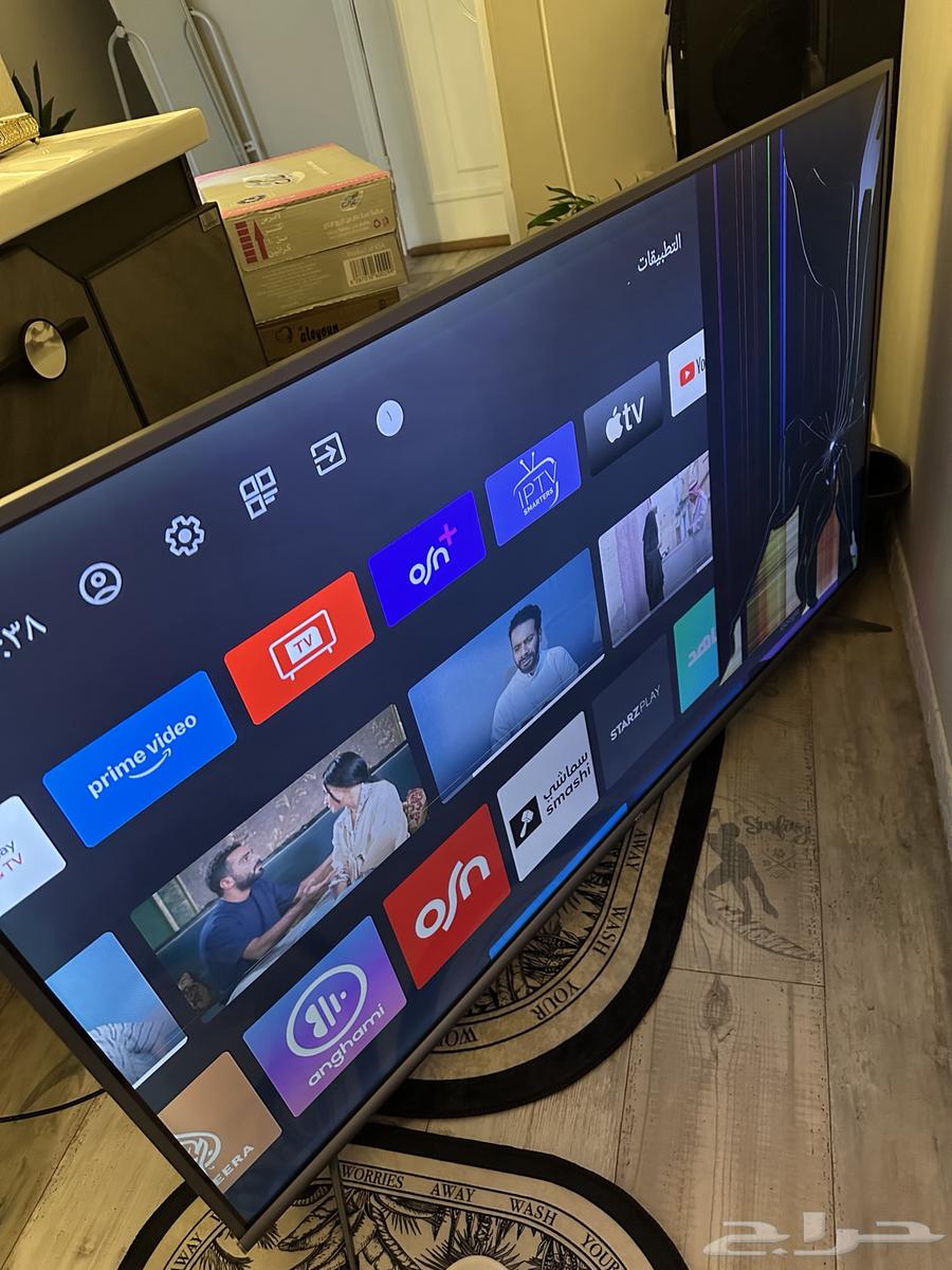 TCL TV 55 inch with mixer and speakers64467214444418110