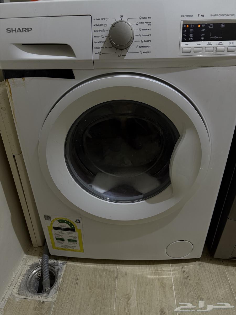 نشاف حراري الجي7 كيلو وغساله شارب 7 كيلو64464901683330112