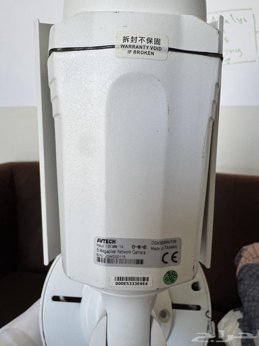 للبيع 6 كاميرات مراقبة احترافية من نوع AVTECH دقة 5 ميجا64467480713217111