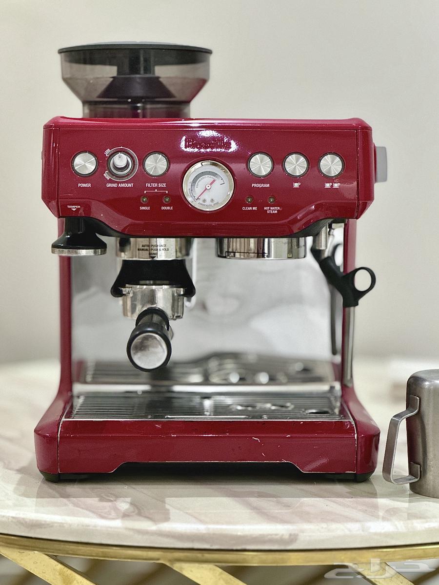 مكينة قهوة اسبريسو (Breville ) بريفيل مع تخبير وطاحونه64470333613057110