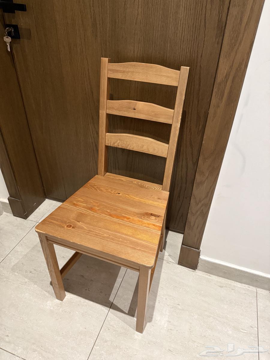 كراسي خشب ايكيا بنصف السعر64469362525570112