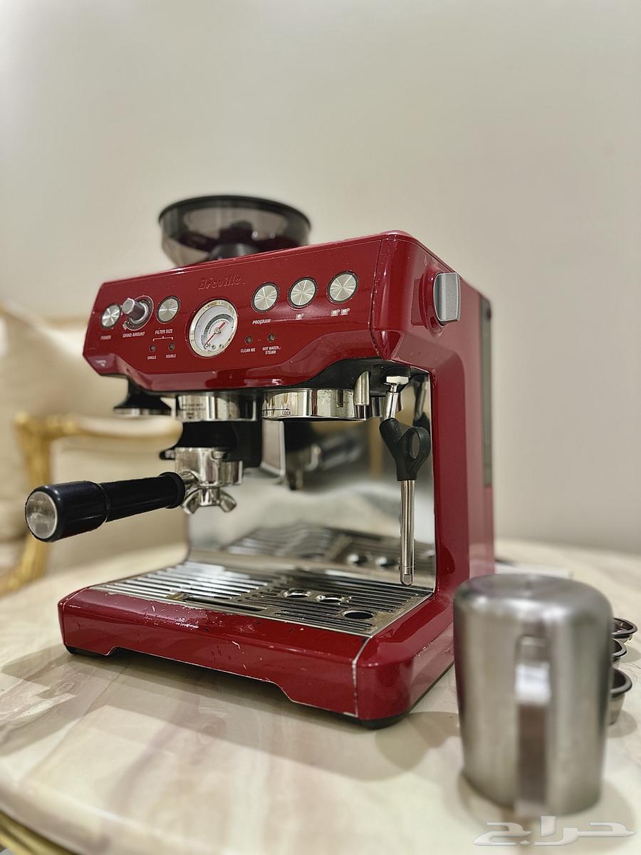 مكينة قهوة اسبريسو (Breville ) بريفيل مع تخبير وطاحونه64470333613057111