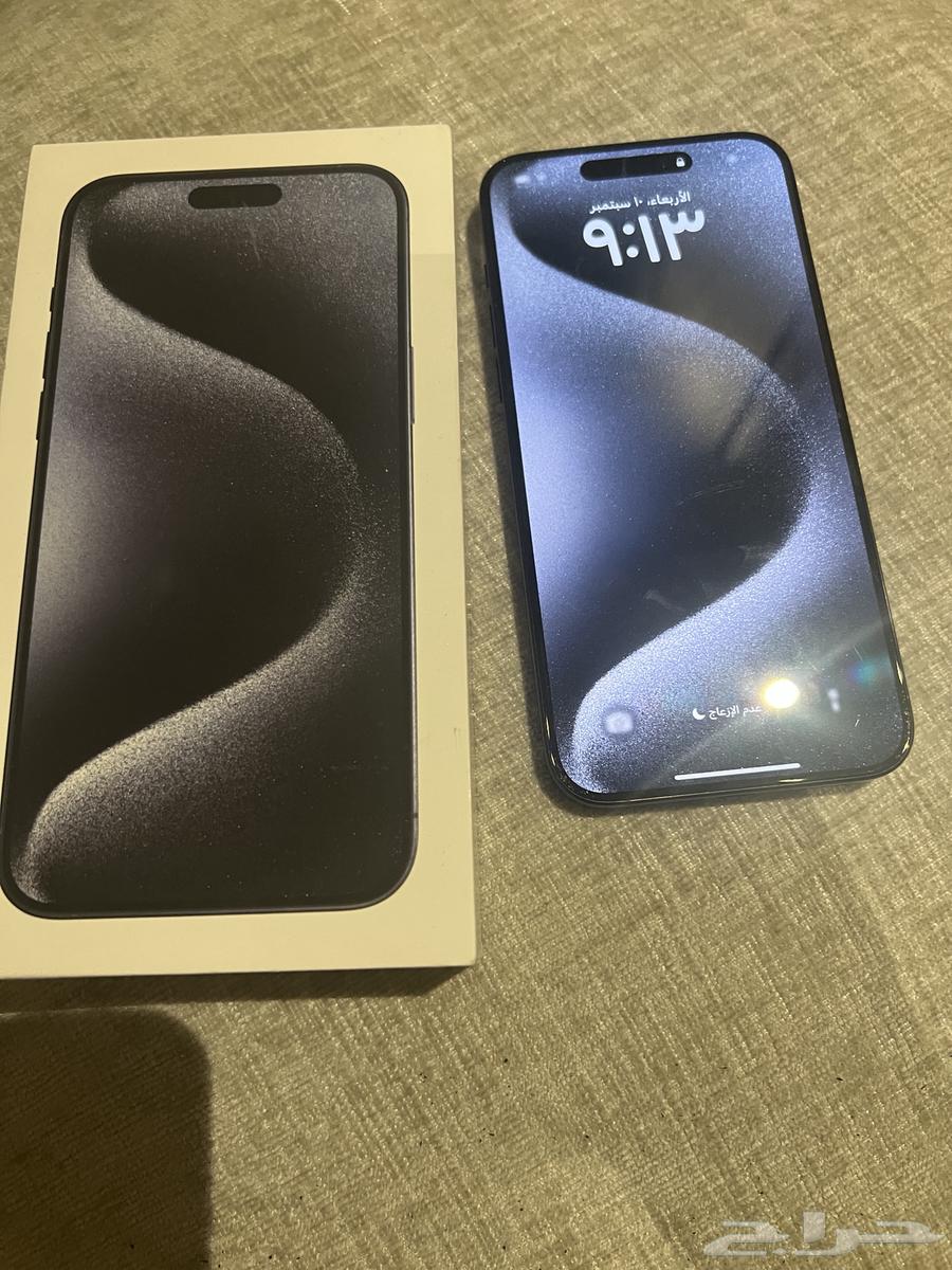 ايفون 15 برو ماكس 256 جيجا عمر بطاريه 100 جديد64470842203907113