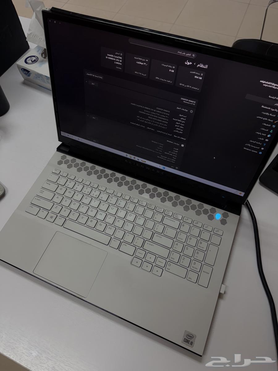 For sale Alienware m17 R3 laptop - i9 processor and 32GB memory64467802263809111