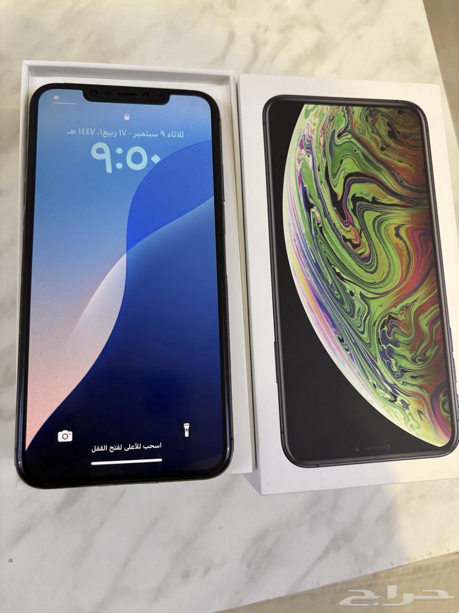 ايفون اكس اس ماكس 64 قيقا نظيف64465829029250110