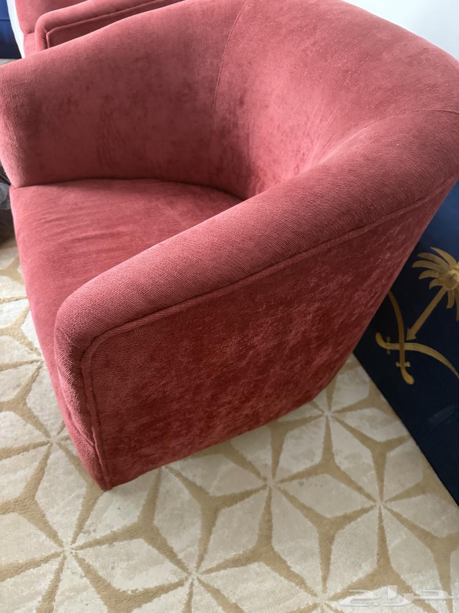 للبيع كرسيين مخمل64451163219970112