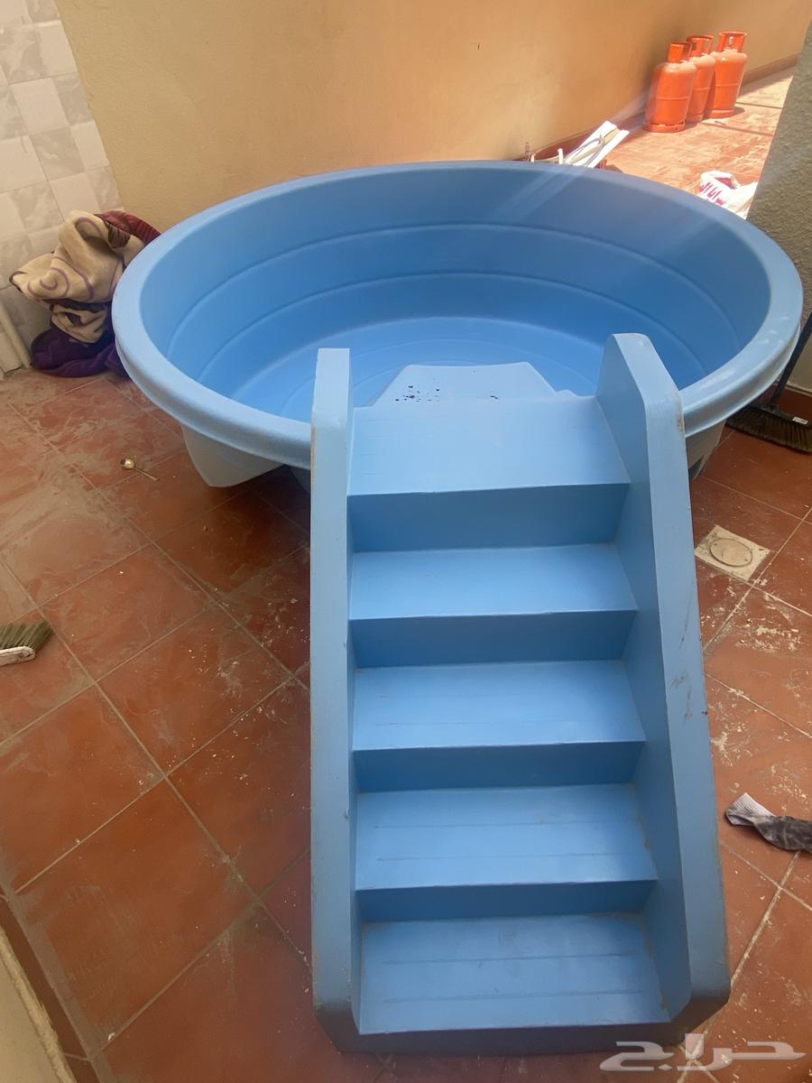 بركه سباحه فيبر بحاله الجديد 2 في مترين ارتفاع 80 سم الهفوف64467690573571111