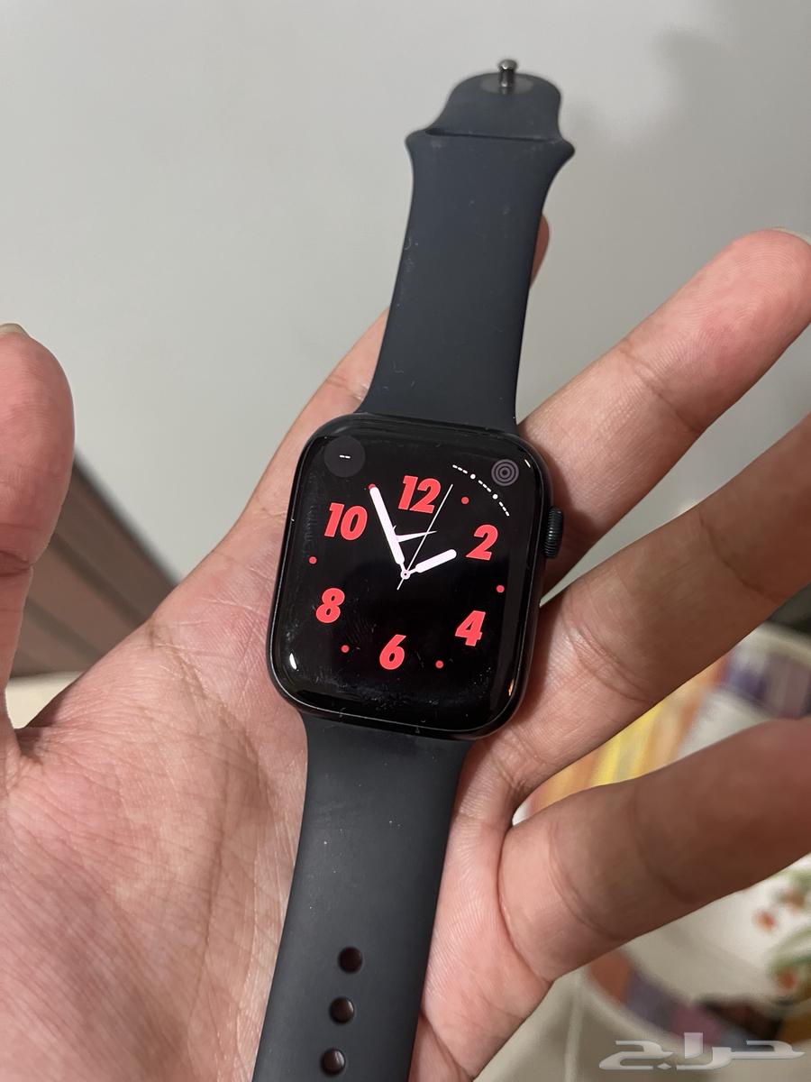 ساعة ابل الجيل السابع الحجم45 مع الكرتون والشاحن والبطارية9564467480665730110