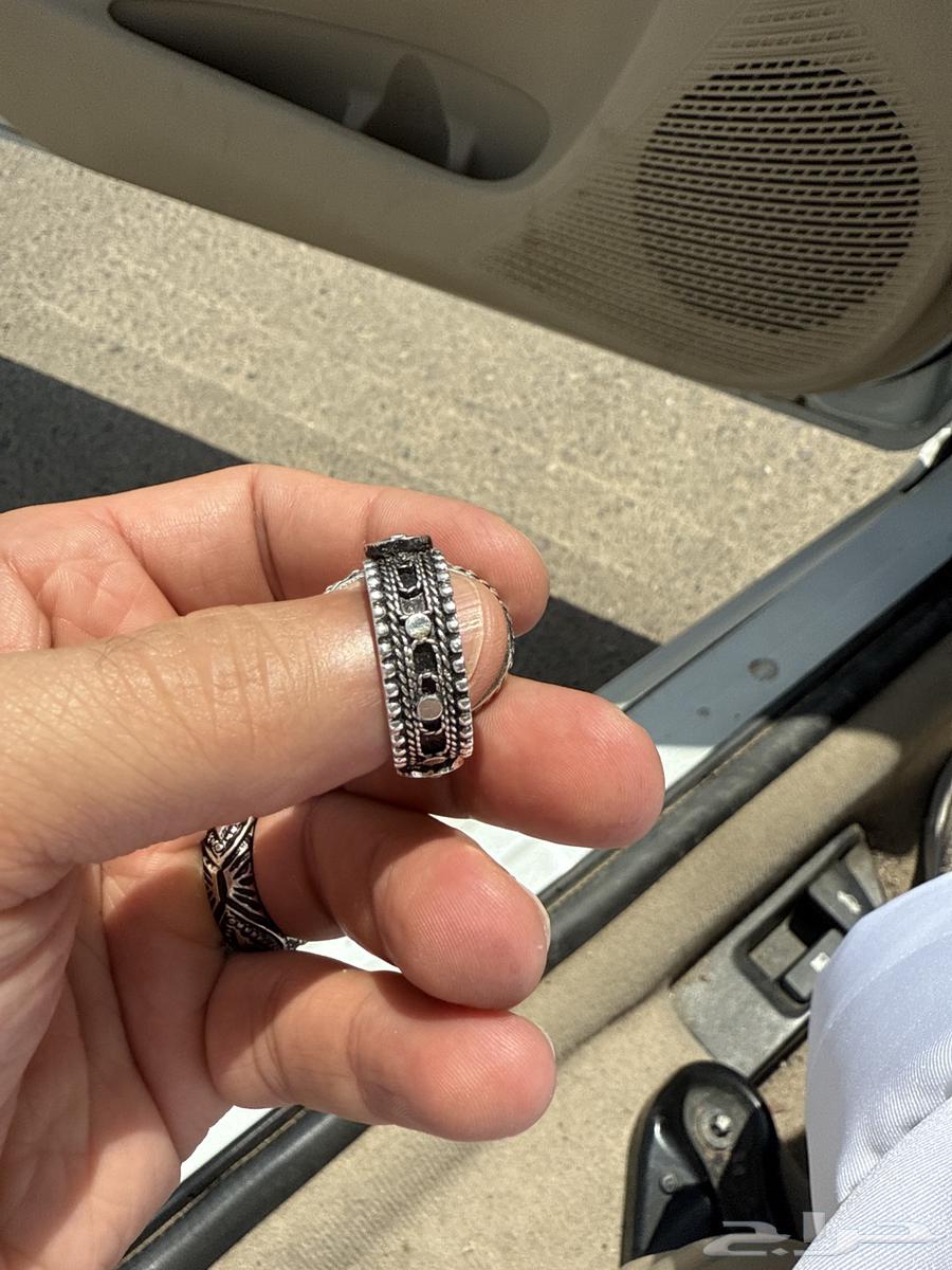 تم البيع خاتم فضة رجالي احمر جميل64466808759169112