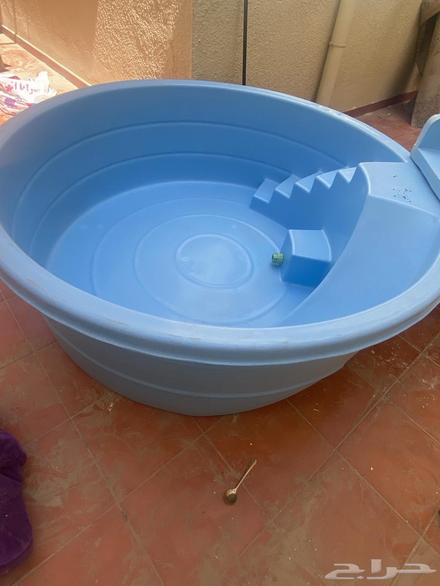 بركه سباحه فيبر بحاله الجديد 2 في مترين ارتفاع 80 سم الهفوف64467690573571110