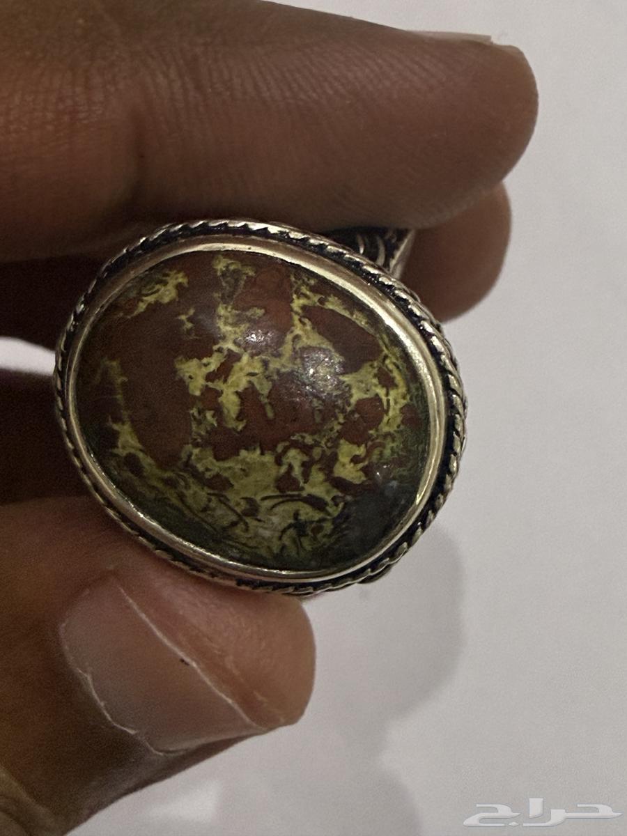 خاتم حجر الدم النادر مكتوب الله64466891547906110