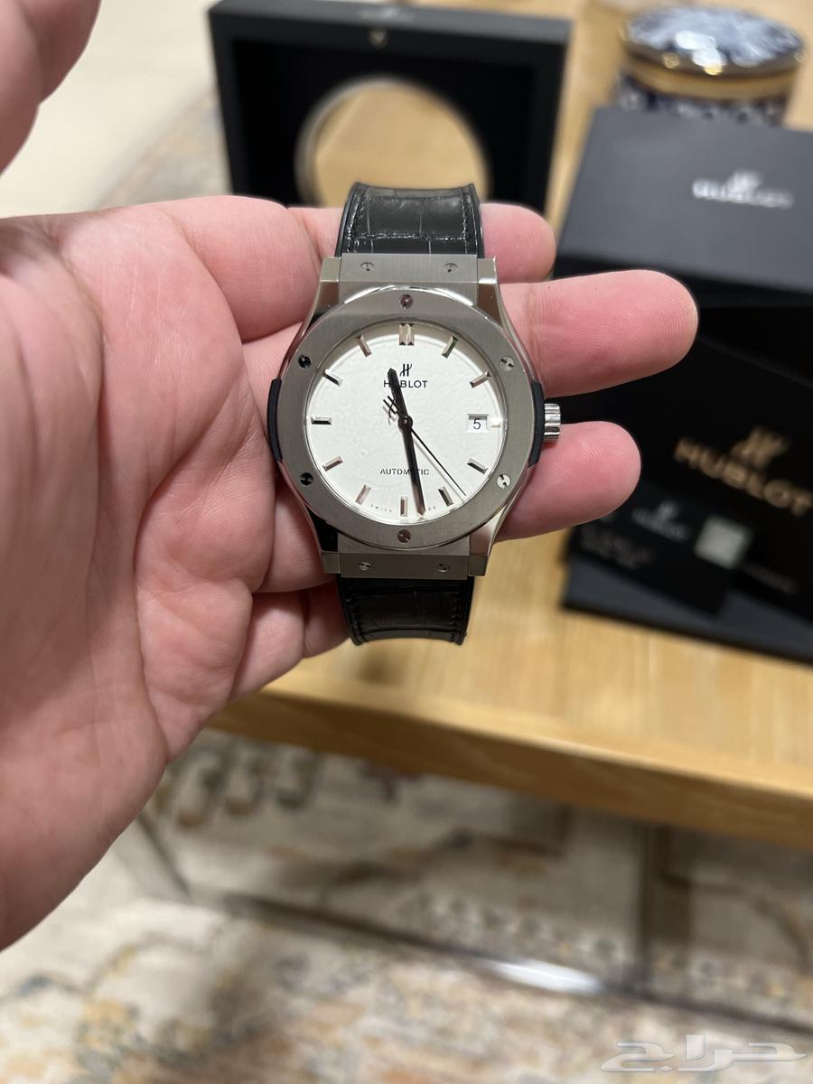 Hublot ساعة اصلية هوبلو نظيفة جدا64470333486338111