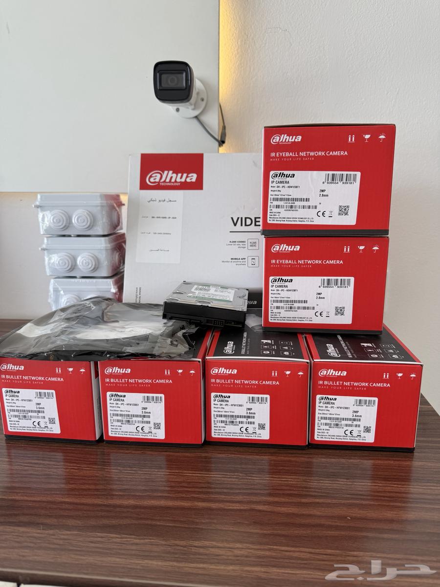 عرض كاميرا ip داهوا لفتره محدوده64471006660610111