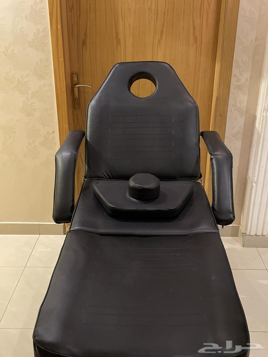 كرسي- سرير ميك اب مايكرو مساج شبه جديد64464506980611113