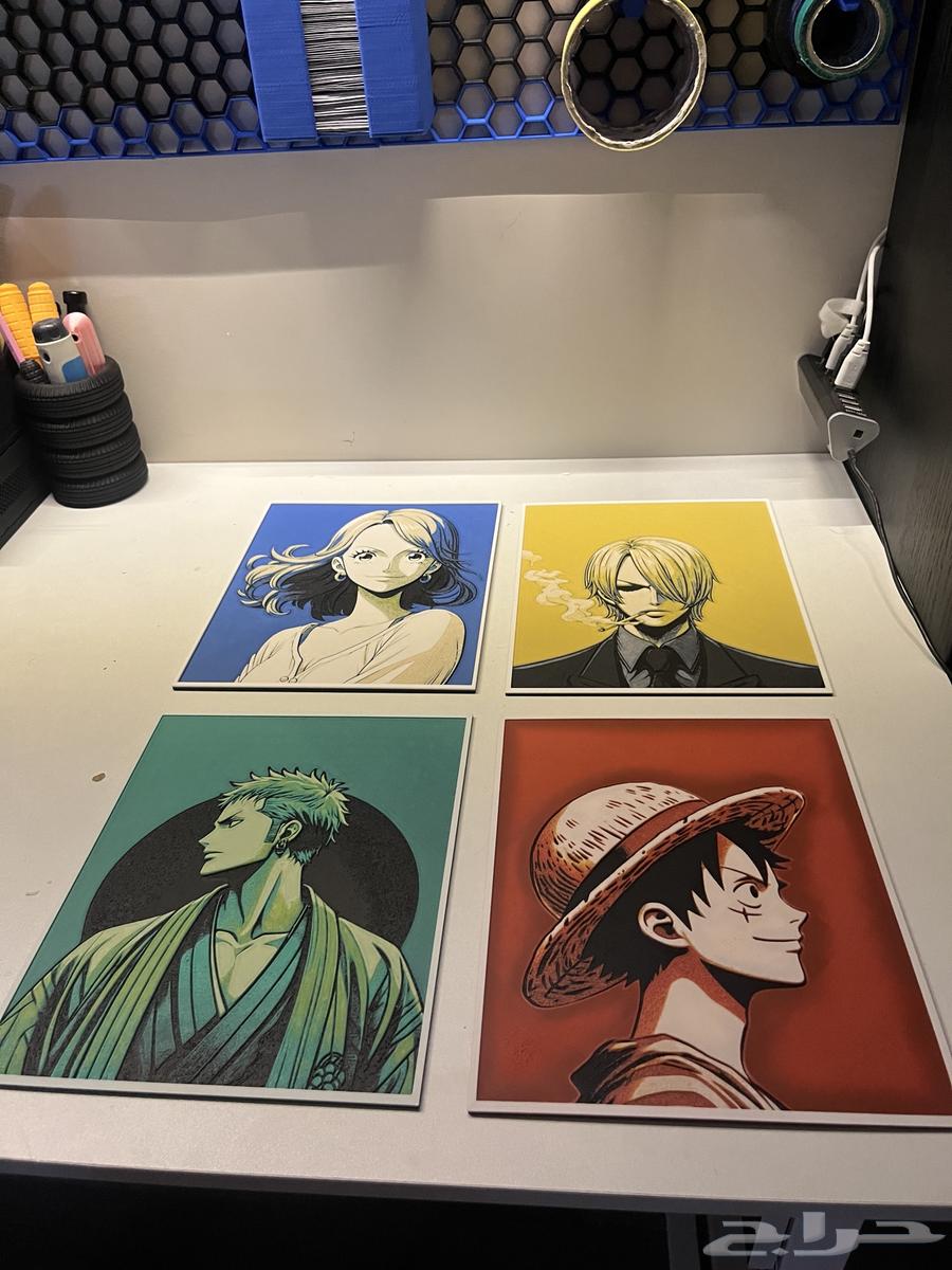 لوح طاقم ون بيس 2D بتفاصيل عاليه64465577508227110