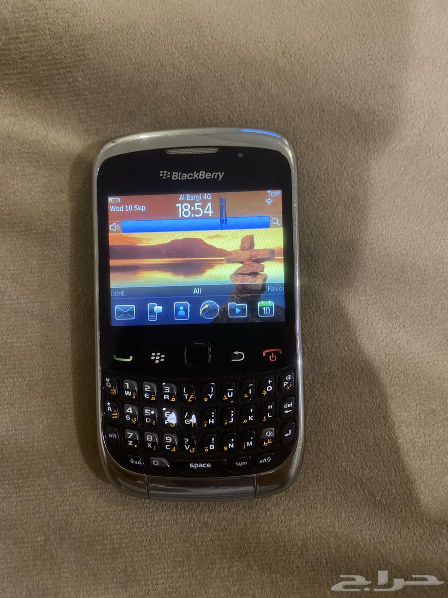 بلاك بيري على السوم كل شي شغال و ممتاز بس بدون غطى64471020483585110