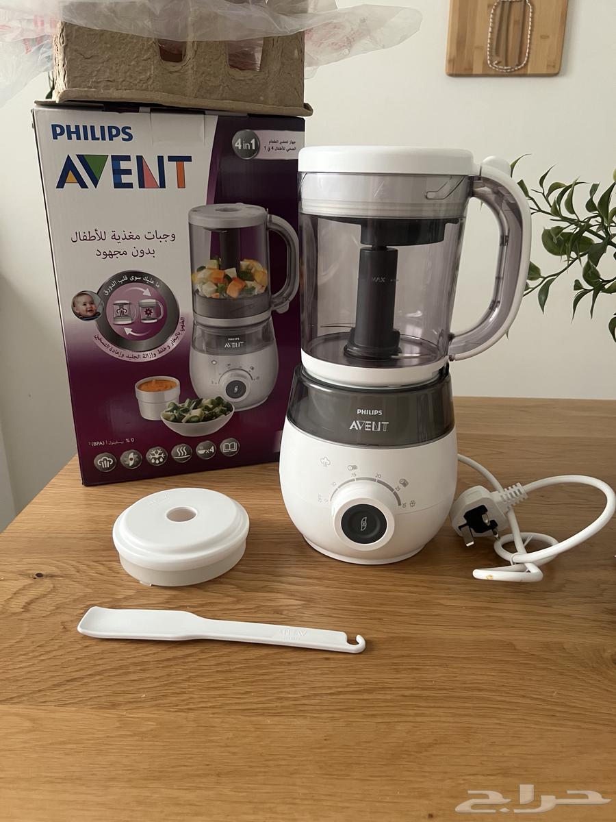 فيلبس محضرة طعام الاطفال بالبخار وخلاط 4 في 164466095145601113