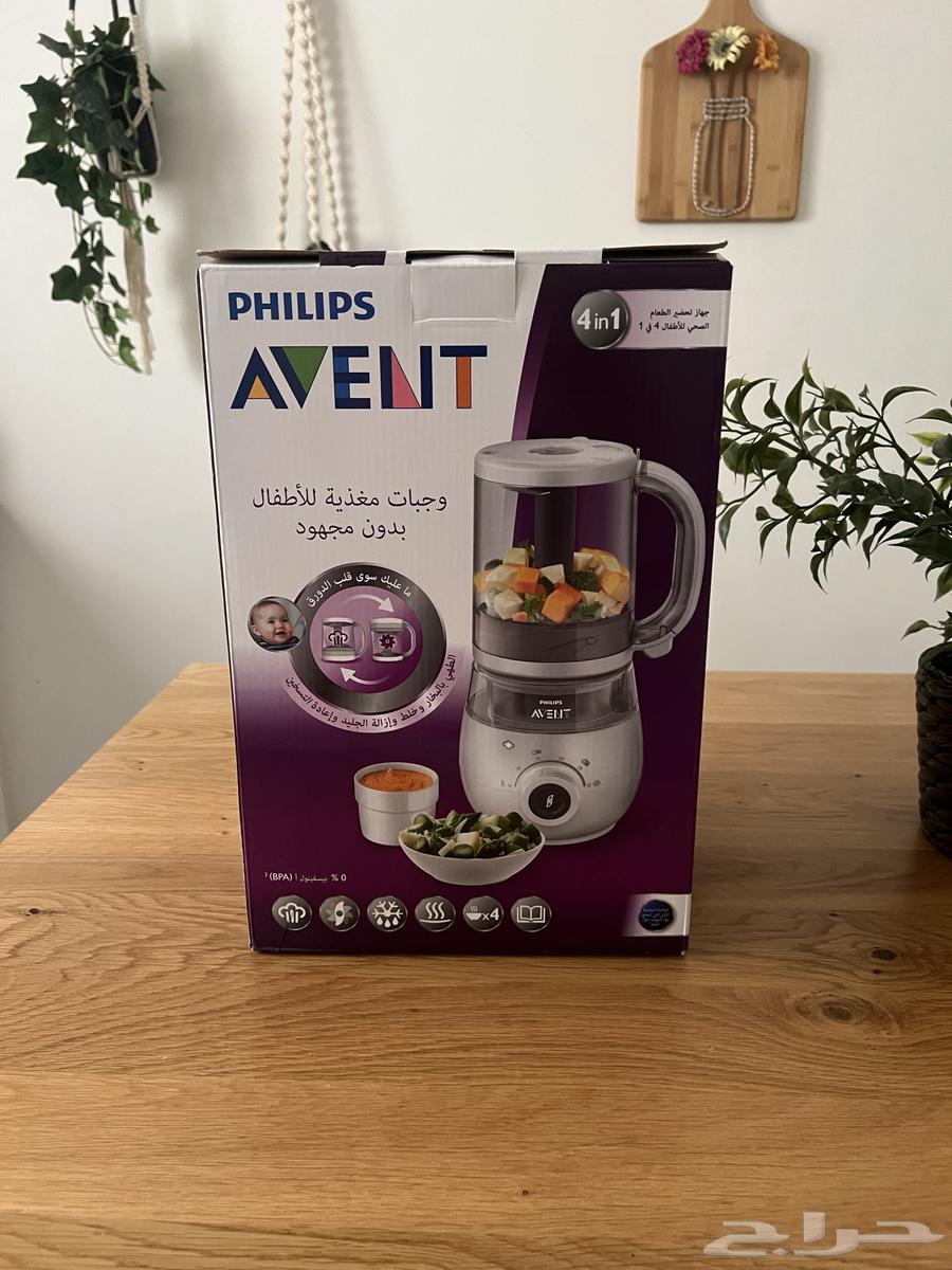 فيلبس محضرة طعام الاطفال بالبخار وخلاط 4 في 164466095145601110
