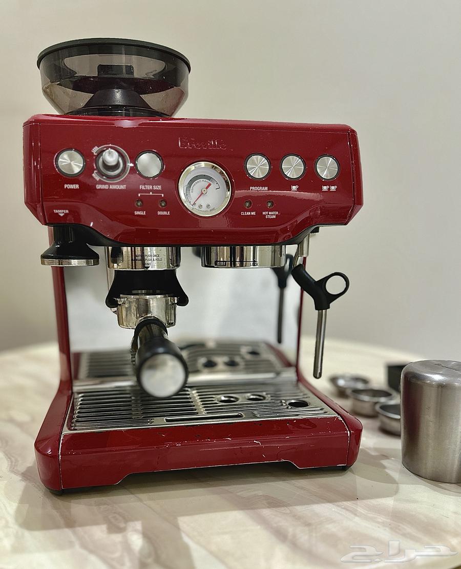 مكينة قهوة اسبريسو (Breville ) بريفيل مع تخبير وطاحونه64470333613057114