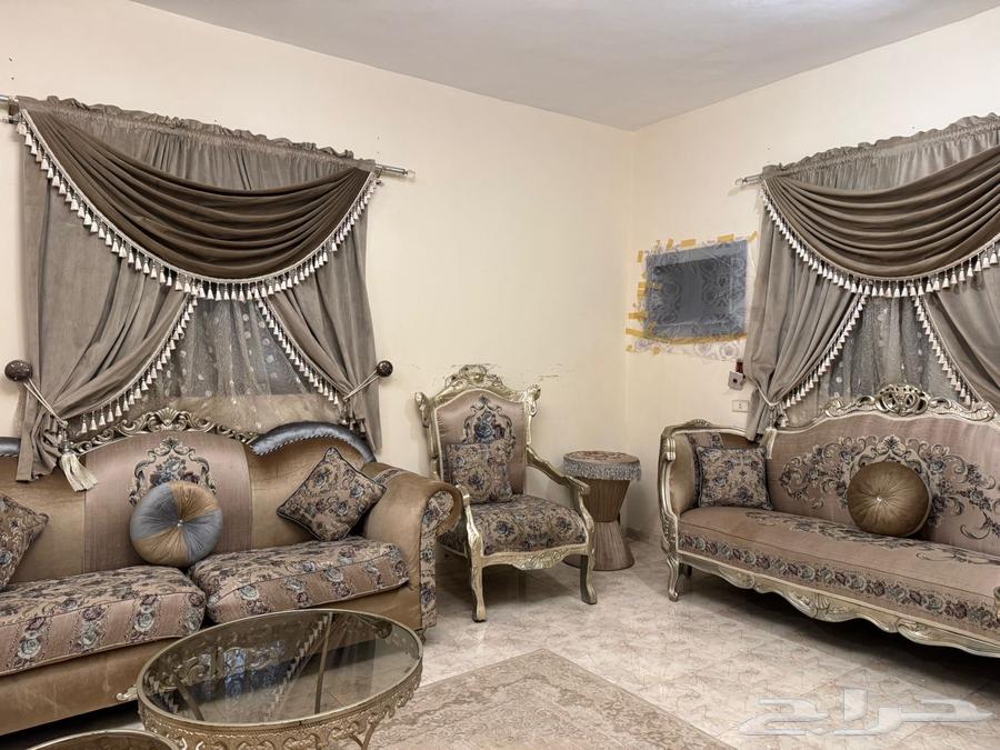 8-piece sofa set with side tables and corner unit, Al Safa neighborhood64471388946947110