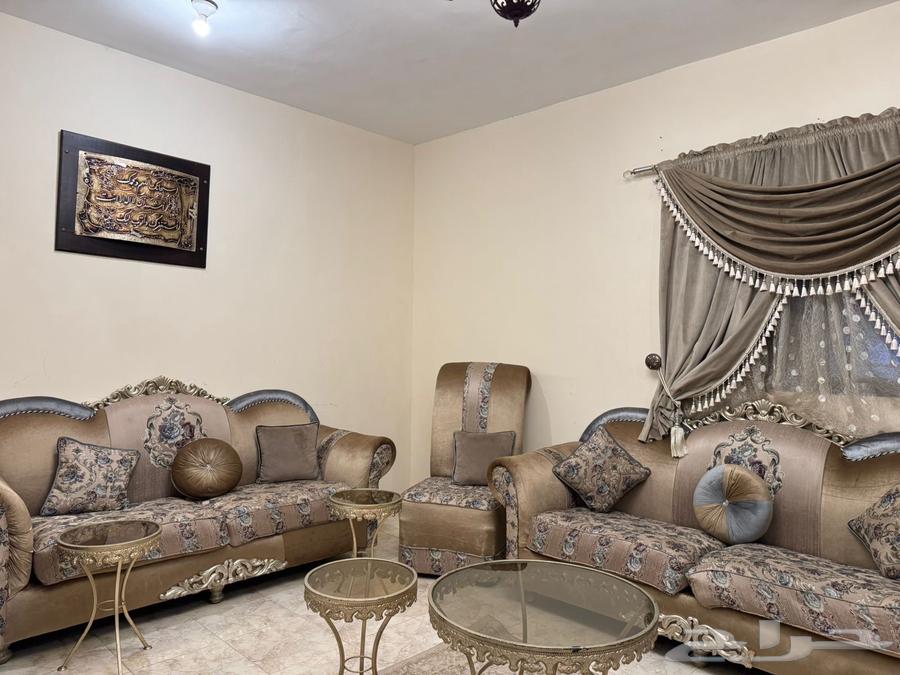 8-piece sofa set with side tables and corner unit, Al Safa neighborhood64471388946947114