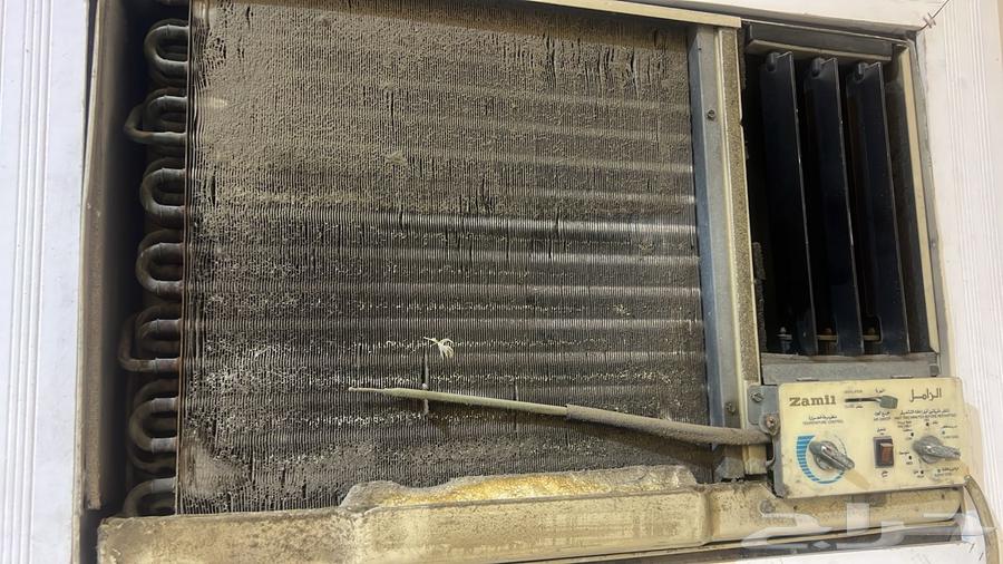 مكيف شباك مستخدم نظيف شغال64471471357571111