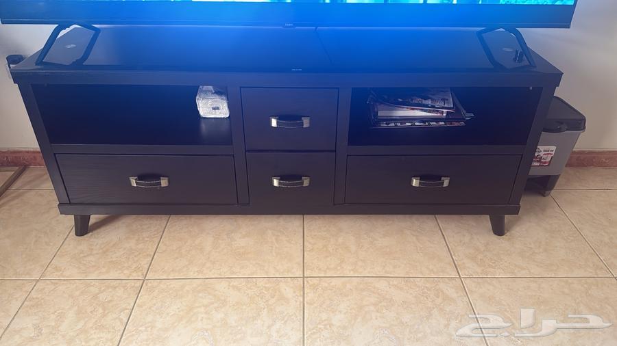 New black TV table, used for two months, 1 meter and 6064464959277571111