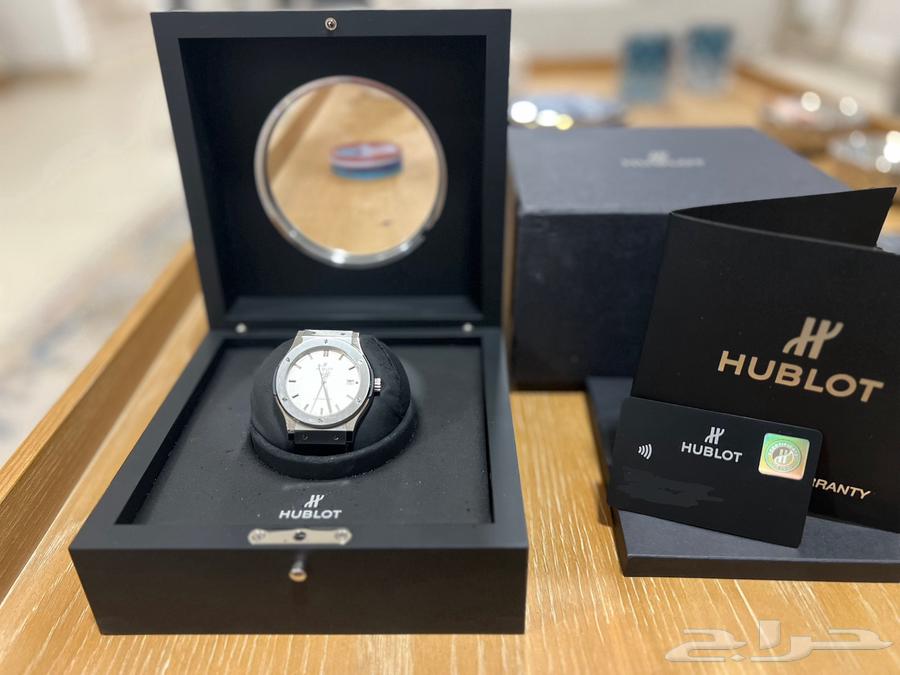 Hublot ساعة اصلية هوبلو نظيفة جدا64470333486338110