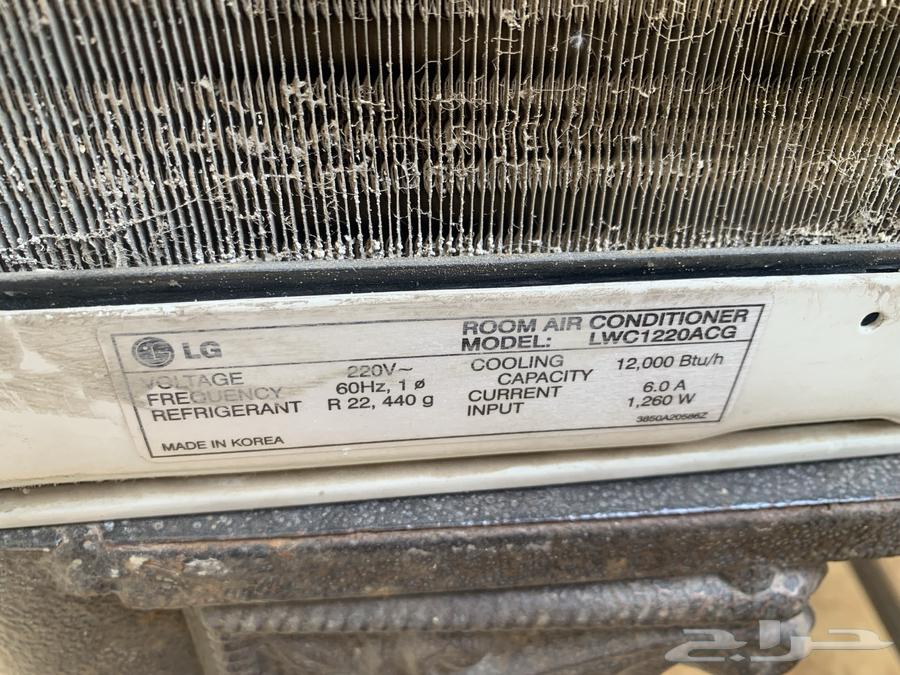 مكيف شباك ال جي LG64467774497411111