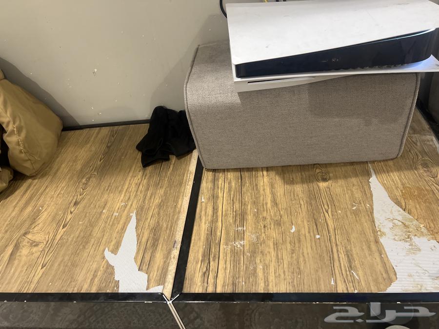 Two floor tables with hidden drawer for 100 SAR64465268649473110