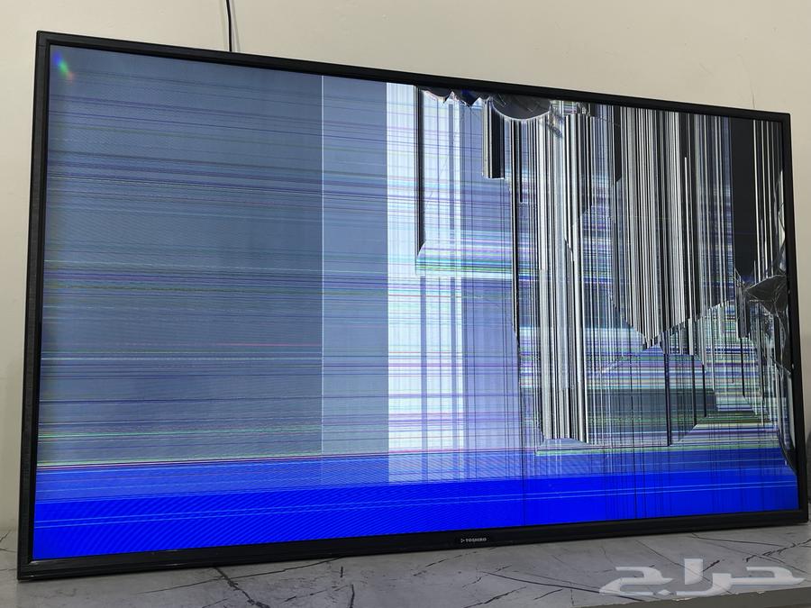 تلفزيون TCL 55 بوصه   تلفزيون 45 بوصه كلها مكسوره64469725601793111