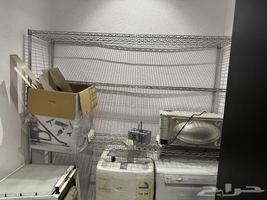 ارفف حديد غسالة وجلاية اريستون64469362502658110