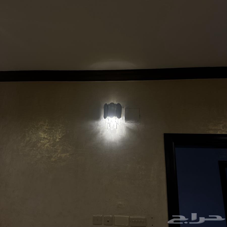 Chandelier + 3 ceiling lights + 2 wall lights (for sale)64468678166659114